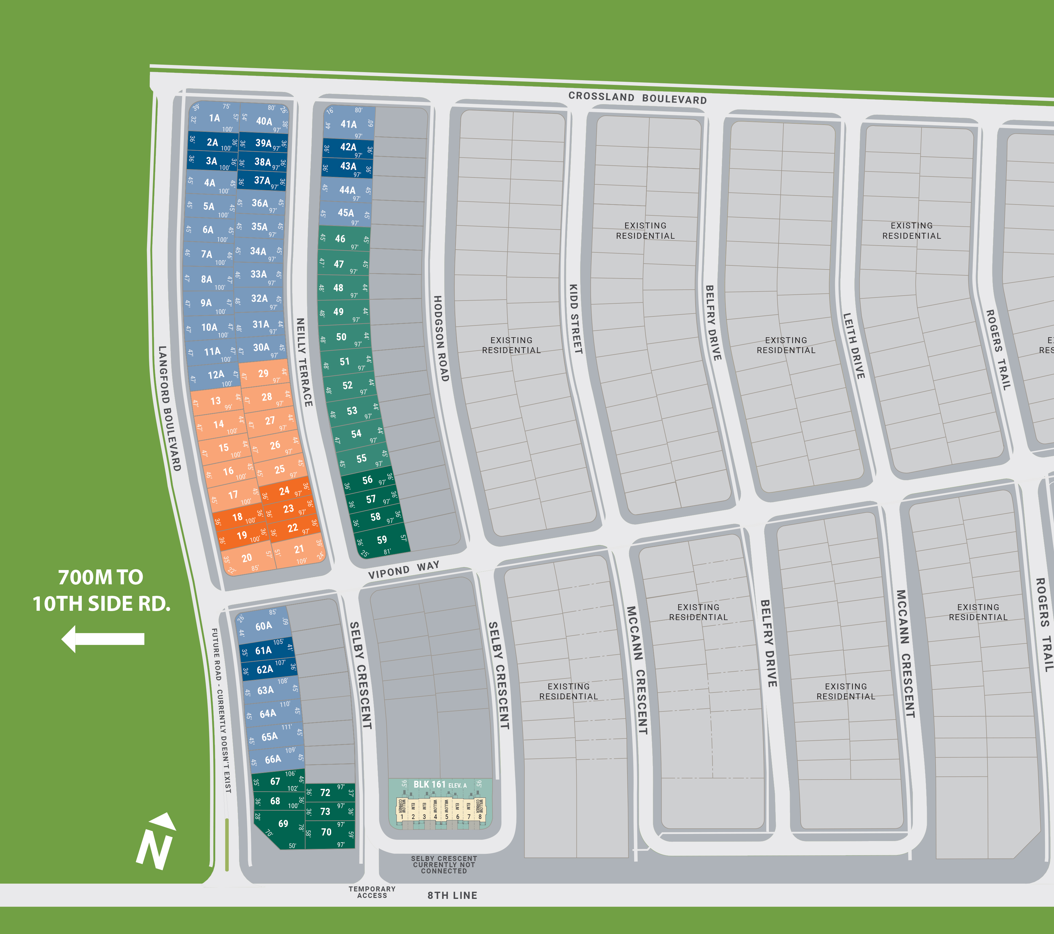 Dreamfields Site Plan